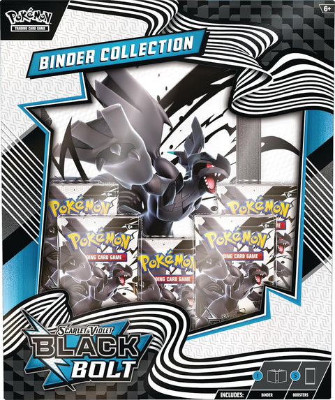 Pokemon TCG Black Bolt Binder Box 5 Booster Packs + 9-Pocket Album EN