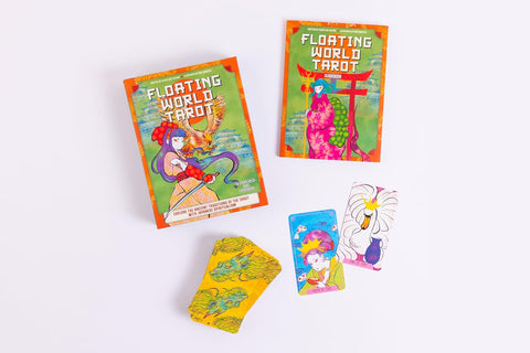 Floating World Tarot Manga Deck & Guidebook 78 Cards by Epic Ink
