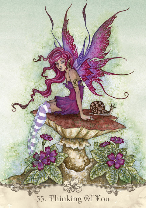 Fairy Wisdom Oracle Card Deck & Guide Book Set by Amy Brown US Games