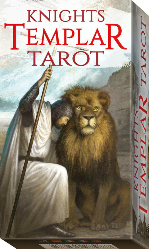 Knights Templar Tarot Deck 78 Cards & Guidebook Lo Scarabeo New Sealed