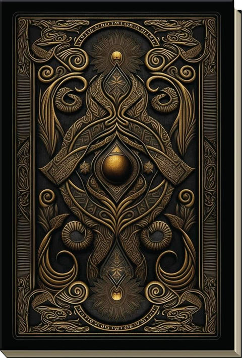 Whispers of Time Tarot Hardcover Lined Journal Notebook by Lo Scarabeo