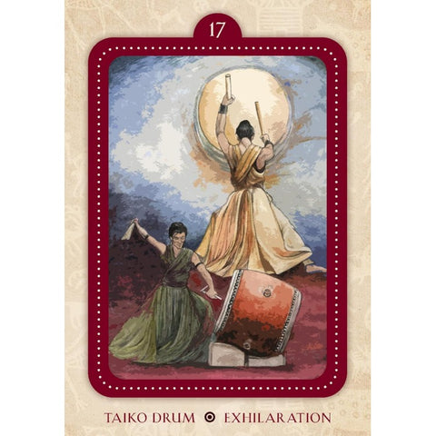 Spirit of the Drum Oracle Cards Deck & Guidebook by Rockpool Publishing