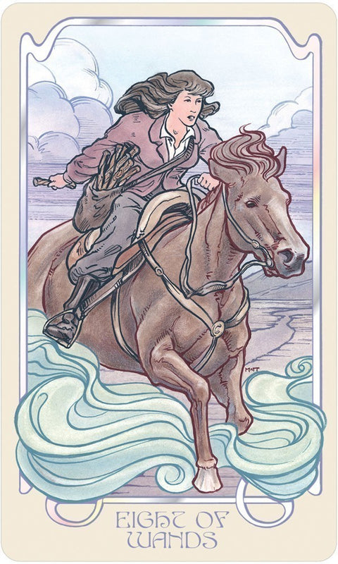 Ethereal Visions Tarot Luna Edition Deck by Matt Hughes w/ Guidebook