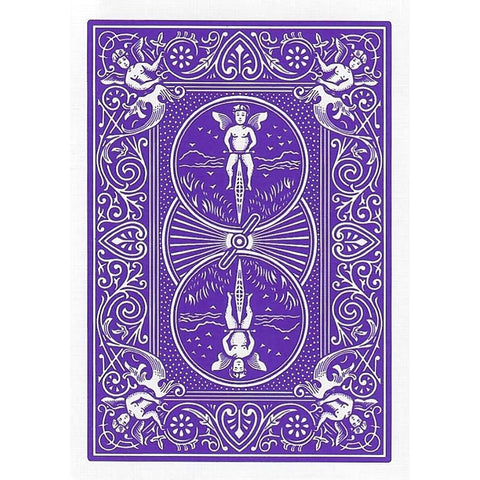 Bicycle Rider Back Violet Playing Cards Deck for Poker & Magic Tricks