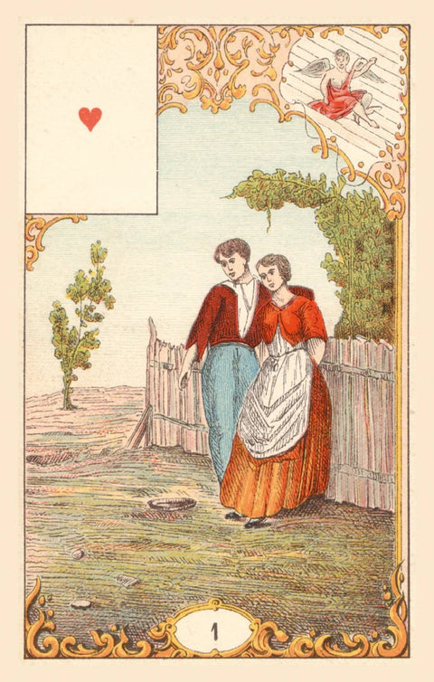 The Little Oracle Cards Deck Lenormand Sibyls Miniature Pocket Lo Scarabeo NEW