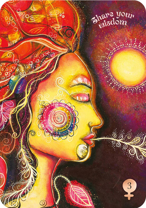 Venus Rising Oracle Cards Deck by Outi Harma, 36-Card Set + Guidebook (New)