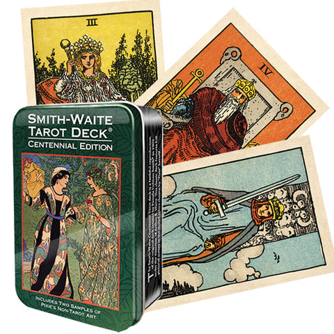 Smith Waite Centennial Deck Cards Tin Box Esoteric US Games Systems NEW
