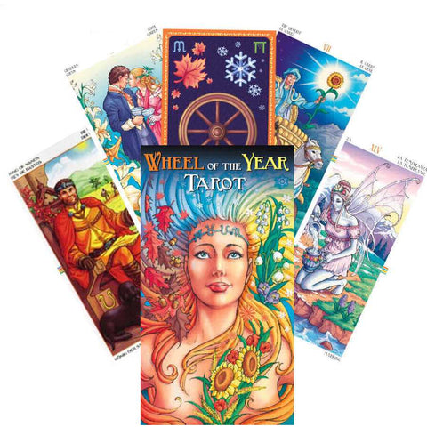 Wheel Of The Year Tarot Deck Cards Platano Esoteric Lo Scarabeo Telling NEW