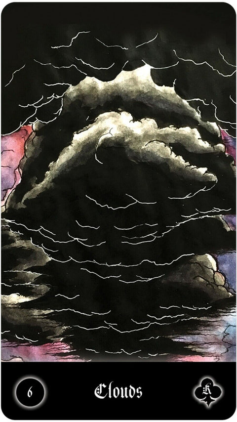 Malefique Lenormand Cards Edgy Dark Deck US Games Systems Esoteric Gniedmann NEW