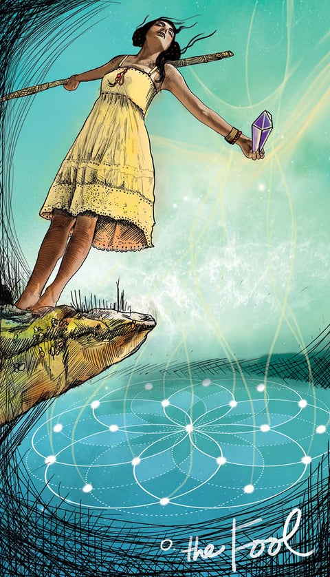 The Light Seer'S Pocket Tarot Card Deck And Guidebook Hay House Chris-Anne NEW