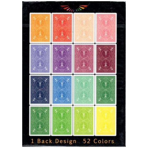 Bicycle Spectrum Playing Cards Deck Rainbow Backs for Poker Magic Cardistry