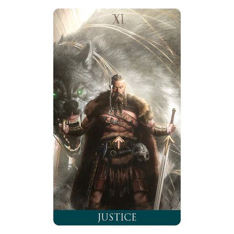 Runic Tarot Mini Deck 78 Cards Norse Runes Divination by Lo Scarabeo