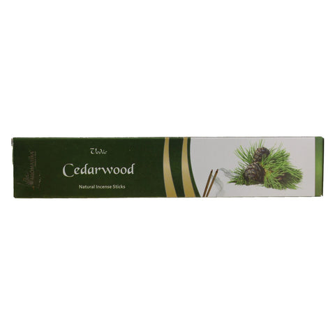 Vedic Cedarwood Natural Incense Sticks Aromatika