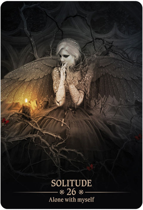 Dark Light Oracle Cards Deck by Alexandra V. Bach & Carole, US Games
