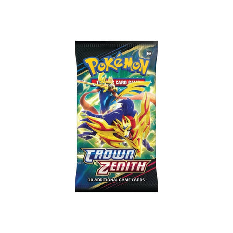 Pokemon TCG Crown Zenith Booster Pack 10 Cards Sword & Shield English