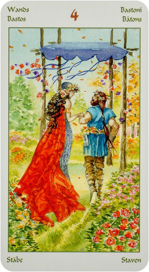 Vikings Tarot Deck Cards Esoteric Fortune Telling Lo Scarabeo NEW