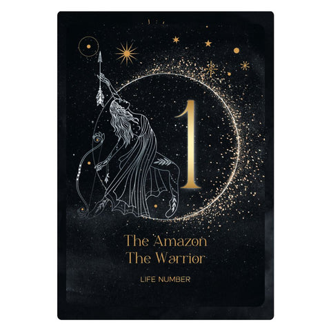 Cosmic Numbers Cards Deck Dusserre