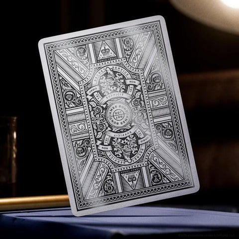 James Bond 007 Silver Edition Playing Cards Poker Deck by Theory11