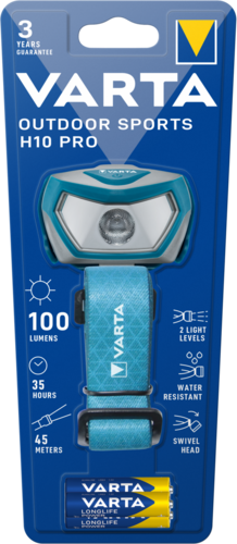 Varta Outdoor Sports H10 PRO 16650 Headlight