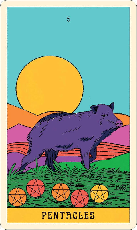 Mystical Forest Tarot Card Deck & Guidebook by Wes Gama Andrews McMeel