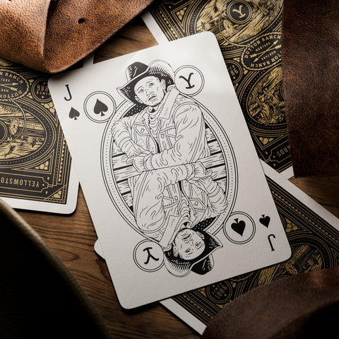 Yellowstone Playing Cards Dutton Ranch Theory 11 Magic Tricks USpcc T1179