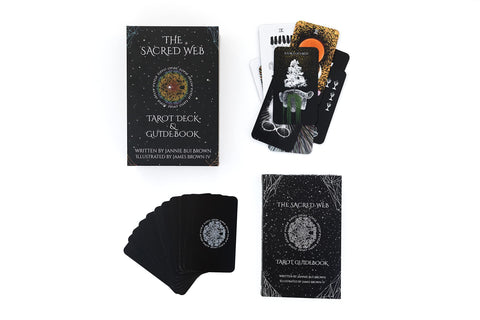 The Sacred Web Tarot Cards Deck & Guidebook Harper One By Jannie Bui Brown NEW