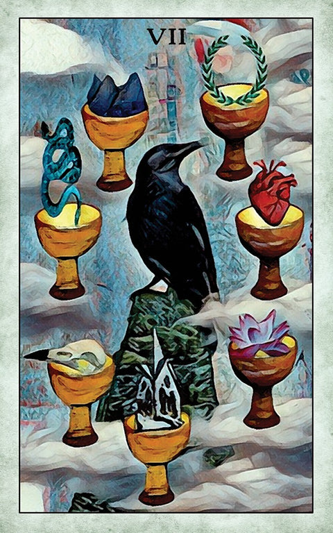 Crow Tarot Deck by MJ Cullinane 78 Cards US Games Rider-Waite
