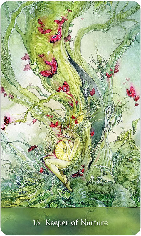 Tree Keepers Oracle Crads Deck Gilt-Edged Cards Art US Games Systems