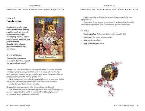 Boadicea's Tarot of Earthly Delights 80-Card Deck & Guidebook