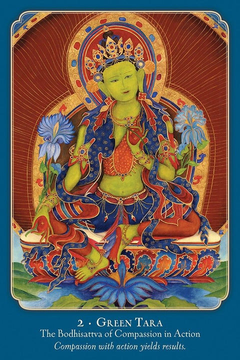 Buddha Wisdom Shakti Power Oracle Deck & Guidebook Laura Santi US Games