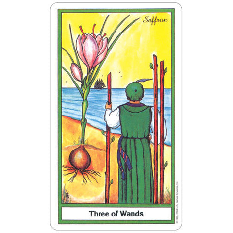 The Herbal Tarot Deck by Michael Tierra Candis Cantin 78 Cards US Games