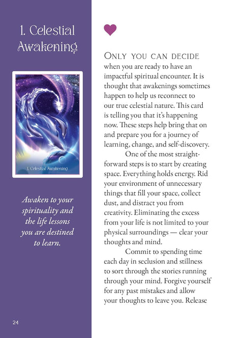 Whispers of the Dolphin Heart cards Blue Angel