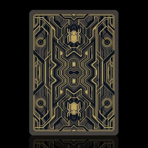 Spider-Man Black & Gold Playing Cards Deck Taiwan Playing Card Company Dif15