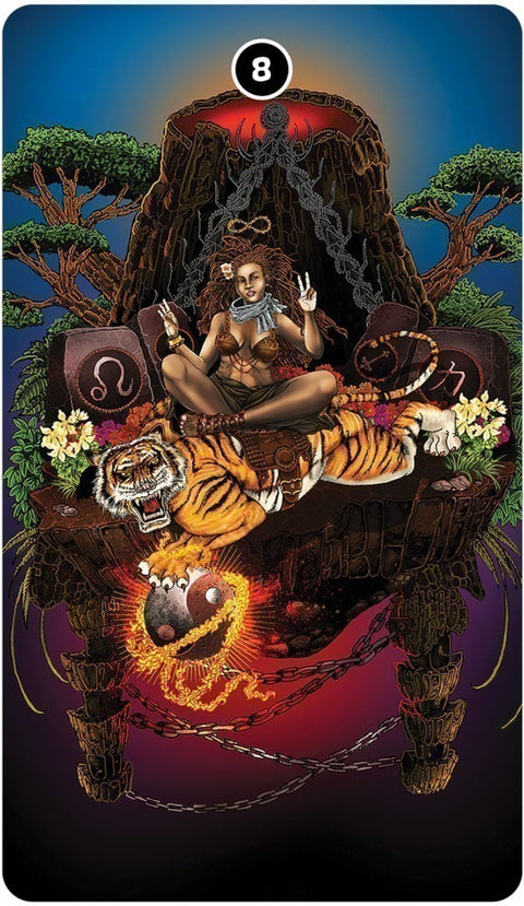 Global Fusion Intuitive Tarot Deck & Guidebook by Wayne Rodney US Games
