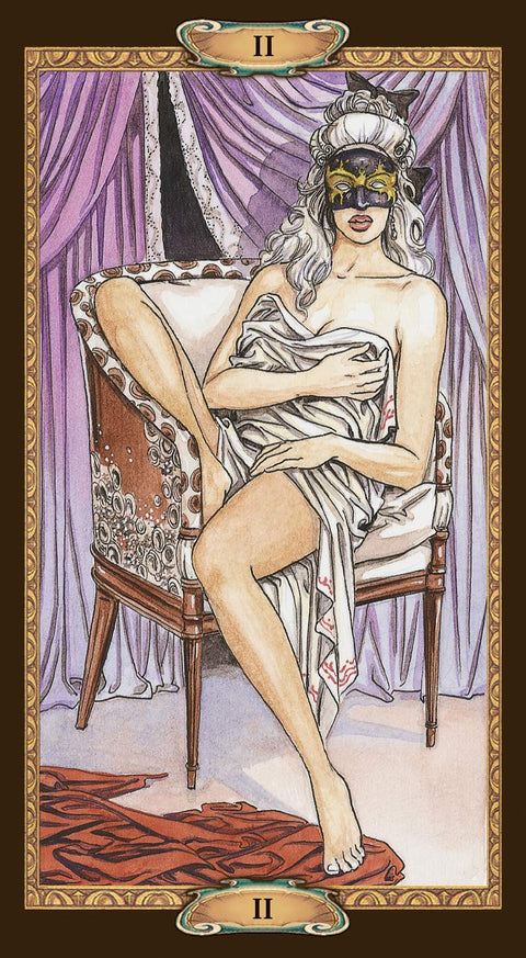Casanova Tarot Deck 78 Cards Adult Erotic Fortune Telling Lo Scarabeo