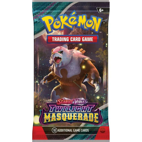 Pokemon TCG Twilight Masquerade 3 Booster Blister Revavroom Promo English