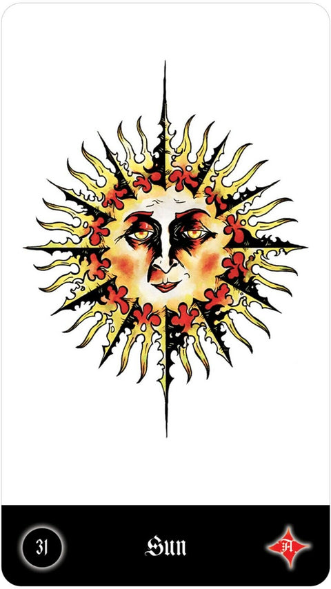 Malefique Lenormand Cards Edgy Dark Deck US Games Systems Esoteric Gniedmann NEW