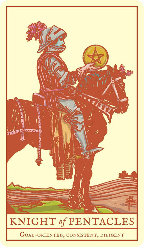 Your First Tarot Cards Deck by Rockpool Beginner Rider-Waite & Guidebook