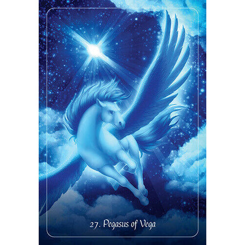 Pegasus Oracle Cards Alana Fairchild 30-Card Deck & Guidebook Blue Angel