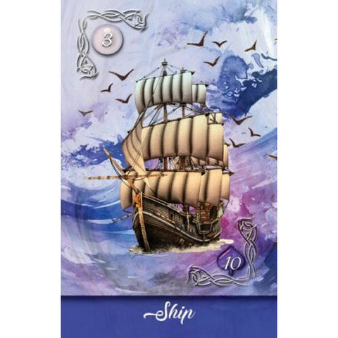 Mirror Truth Lenormand Oracle Cards Deck & Guidebook by Neitzner