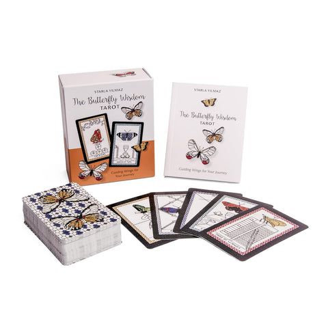 Butterfly Wisdom Tarot Deck 78 Cards & Guidebook by Schiffer Publishing