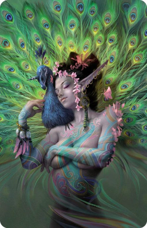 Paolo Barbieri Not a Peacock Fantasy Fridge Magnet 8.5x5.5cm Lo Scarabeo