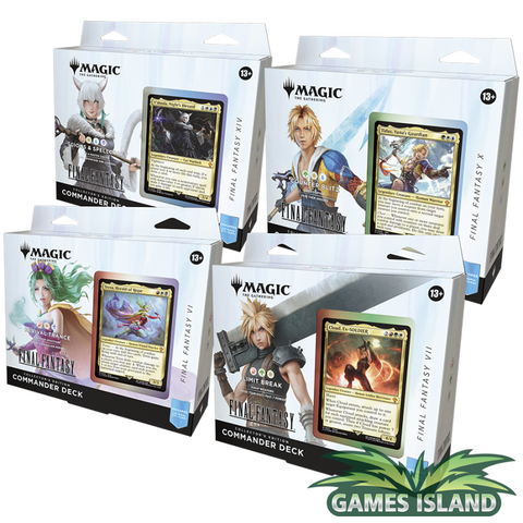 MTG Final Fantasy X Counter Blitz Commander Deck Collector Edition Foil