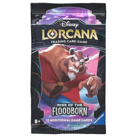 Disney Lorcana Rise of the Floodborn Booster Pack 12-Card English TCG