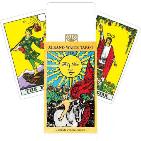Albano Waite Tarot Deck Cards Esoteric Telling US Games Systems NEW