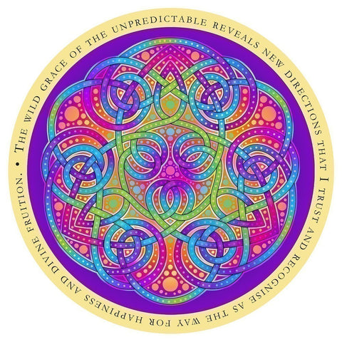 Circles of Healing Affirmation Cards Deck by Blue Angel 44-Card Oracle