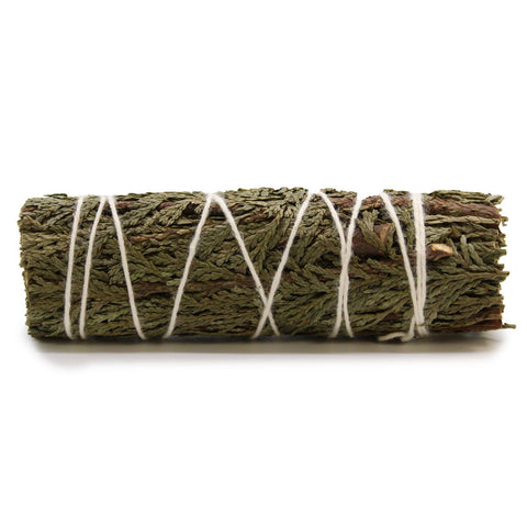 Ancient Wisdom Cedar Mini Smudge Stick 10cm Aura Cleansing Incense Made Mexico
