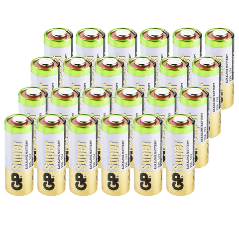24x GP 23A 12V Alkaline Batteries A23 MN21 for Remote & Garage Door