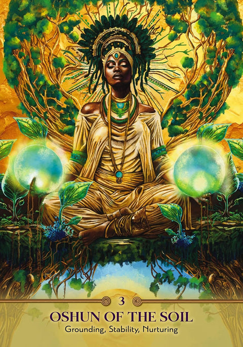Faces of Oshun Oracle Deck by Hay House 44 Cards & Guidebook