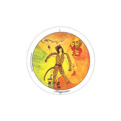 Mini Motherpeace Round Tarot Deck and Guidebook Set by Karen Vogel US Games